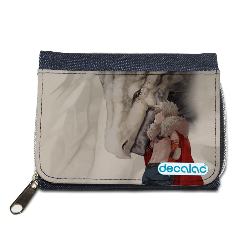 محفظة جينز بتصميم باكوغو أكاديميتي للأبطال محفظة جينز بتصميم باكوغو أكاديميتي للأبطال