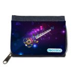 محفظة جينز بتصميم جيتار ومفاتيح بيانو محفظة جينز بتصميم جيتار ومفاتيح بيانو