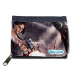 محفظة جينز بتصميم جيل فالنتاين اطلاق النار رزدنت ايفل 3