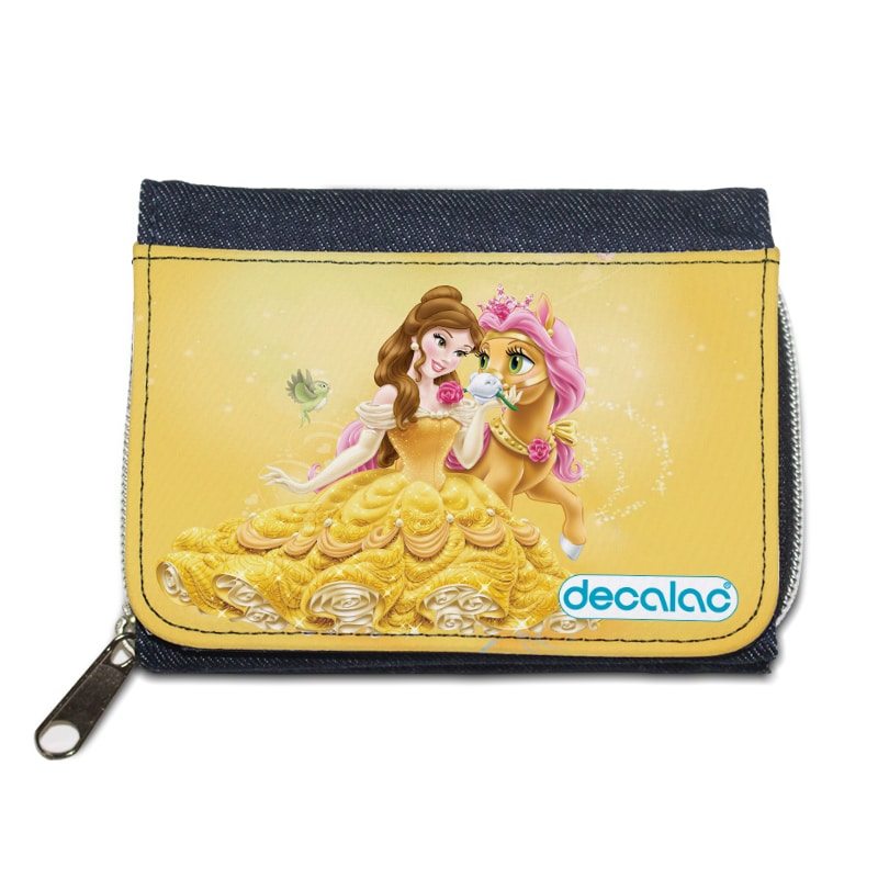 محفظة جينز بتصميم حصان الاميرة بيلا محفظة جينز بتصميم حصان الاميرة بيلا