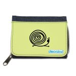 محفظة جينز بتصميم حلزون محفظة جينز بتصميم حلزون