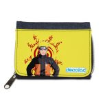 محفظة جينز بتصميم ختم ناروتو محفظة جينز بتصميم ختم ناروتو