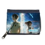 محفظة جينز بتصميم خيوط جمعتنا معا انمي محفظة جينز بتصميم خيوط جمعتنا معا انمي