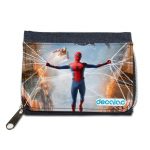 محفظة جينز بتصميم سبايدر مان ايرون مان