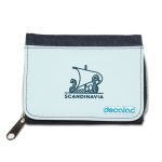 محفظة جينز بتصميم سفينة محفظة جينز بتصميم سفينة