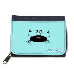 محفظة جينز بتصميم سلطعون خائف محفظة جينز بتصميم سلطعون خائف