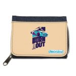 محفظة جينز بتصميم سيارة سباق محفظة جينز بتصميم سيارة سباق