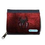 محفظة جينز بتصميم شعار سبايدرمان