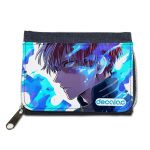 محفظة جينز بتصميم شوتو وتودوروكي من أكاديميتي للأبطال