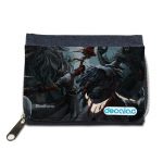 محفظة جينز بتصميم  قتال الوحوش بلود بورن محفظة جينز بتصميم  قتال الوحوش بلود بورن