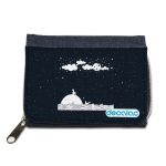 محفظة جينز بتصميم قمر والنجوم محفظة جينز بتصميم قمر والنجوم