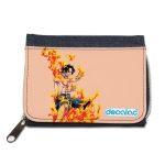 محفظة جينز بتصميم قوة إيس من ون بيس محفظة جينز بتصميم قوة إيس من ون بيس