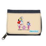 محفظة جينز بتصميم قوه كوكي شخصيات BT21 محفظة جينز بتصميم قوه كوكي شخصيات BT21