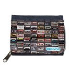 محفظة جينز بتصميم كاسيت موسيقي محفظة جينز بتصميم كاسيت موسيقي