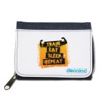 محفظة جينز بتصميم كن قوي محفظة جينز بتصميم كن قوي