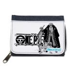 محفظة جينز بتصميم لاو ولوفي ون بيس محفظة جينز بتصميم لاو ولوفي ون بيس