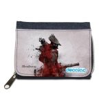 محفظة جينز بتصميم لعبه بلود بورن محفظة جينز بتصميم لعبه بلود بورن