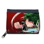 محفظة جينز بتصميم لكمه ميدوريا أكاديميتي للأبطال محفظة جينز بتصميم لكمه ميدوريا أكاديميتي للأبطال