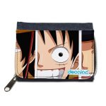 محفظة جينز بتصميم لوفي وشقيقاه ون بيس محفظة جينز بتصميم لوفي وشقيقاه ون بيس