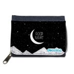 محفظة جينز بتصميم ليله سعيده محفظة جينز بتصميم ليله سعيده