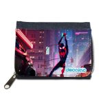 محفظة جينز بتصميم مايلز مورالز سبايدر مان