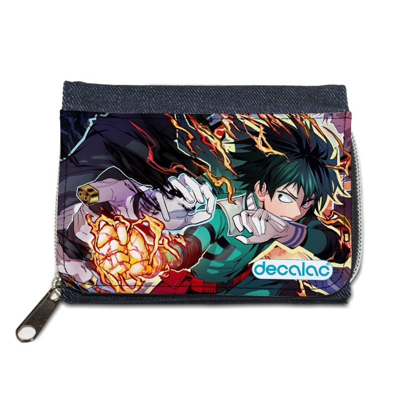 محفظة جينز بتصميم معركه في أكاديميتي للأبطال محفظة جينز بتصميم معركه في أكاديميتي للأبطال