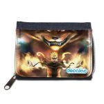 محفظة جينز بتصميم ناروتو وكوراما الكيوبي محفظة جينز بتصميم ناروتو وكوراما الكيوبي