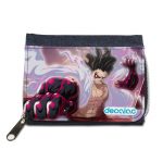 محفظة جينز بتصميم هاكي التصلب لوفي ون بيس محفظة جينز بتصميم هاكي التصلب لوفي ون بيس