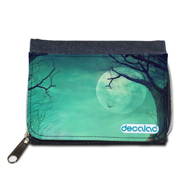 محفظة جينز بتصميم هالوين مخيف محفظة جينز بتصميم هالوين مخيف