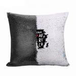 مخدة سحرية مع الحشوة لون اسود بتصميم أفريقيا