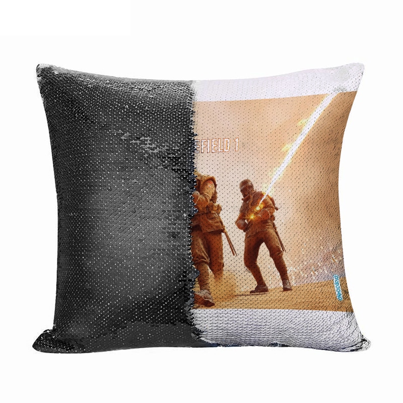 مخدة سحرية مع الحشوة لون اسود بتصميم اطلاق النار باتلفيلد مخدة سحرية مع الحشوة لون اسود بتصميم اطلاق النار باتلفيلد