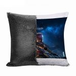 مخدة سحرية مع الحشوة لون اسود بتصميم الجميله إلوي هوريزن زيرو دون