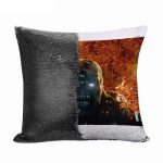 مخدة سحرية مع الحشوة لون اسود بتصميم النمسيس ريزدنت ايفل 3