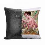 مخدة سحرية مع الحشوة لون اسود بتصميم اوكي تايجو دكتور ستون