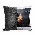 مخدة سحرية مع الحشوة لون اسود بتصميم باتلفيلد 3