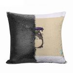 مخدة سحرية مع الحشوة لون اسود بتصميم توتورو