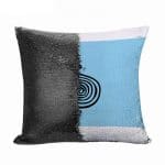 مخدة سحرية مع الحشوة لون اسود بتصميم ثعبان لطيف