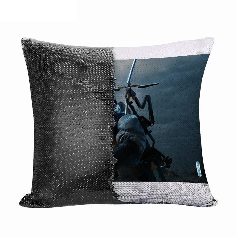 مخدة سحرية مع الحشوة لون اسود بتصميم سام بريدجز ديث ستراندنغ مخدة سحرية مع الحشوة لون اسود بتصميم سام بريدجز ديث ستراندنغ