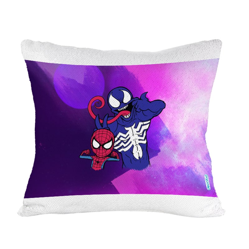 مخدة-سحرية-مع-الحشوة-لون-اسود-بتصميم-سبيدر-مان-رسم-1