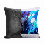 مخدة سحرية مع الحشوة لون اسود بتصميم شوتو وتودوروكي من أكاديميتي للأبطال