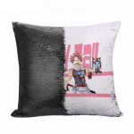 مخدة سحرية مع الحشوة لون اسود بتصميم غراي وناتسو فيري تيل