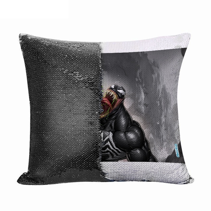مخدة سحرية مع الحشوة لون اسود بتصميم غضب فينوم مخدة سحرية مع الحشوة لون اسود بتصميم غضب فينوم