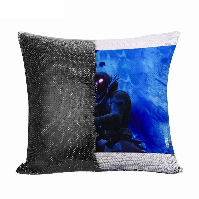 مخدة سحرية مع الحشوة لون اسود بتصميم قتال رافين فورتنايت مخدة سحرية مع الحشوة لون اسود بتصميم قتال رافين فورتنايت