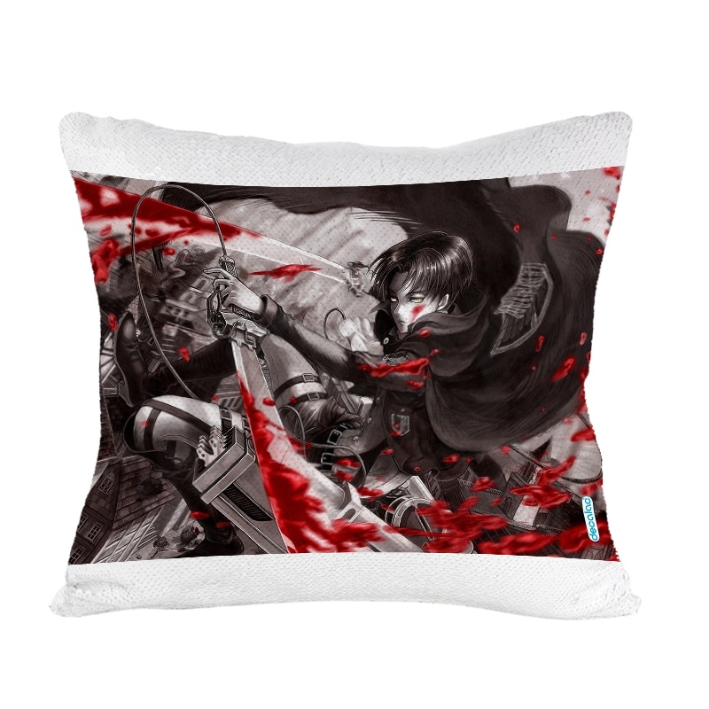 مخدة-سحرية-مع-الحشوة-لون-اسود-بتصميم-قتال-ليفاي-هجوم-العمالقة-1