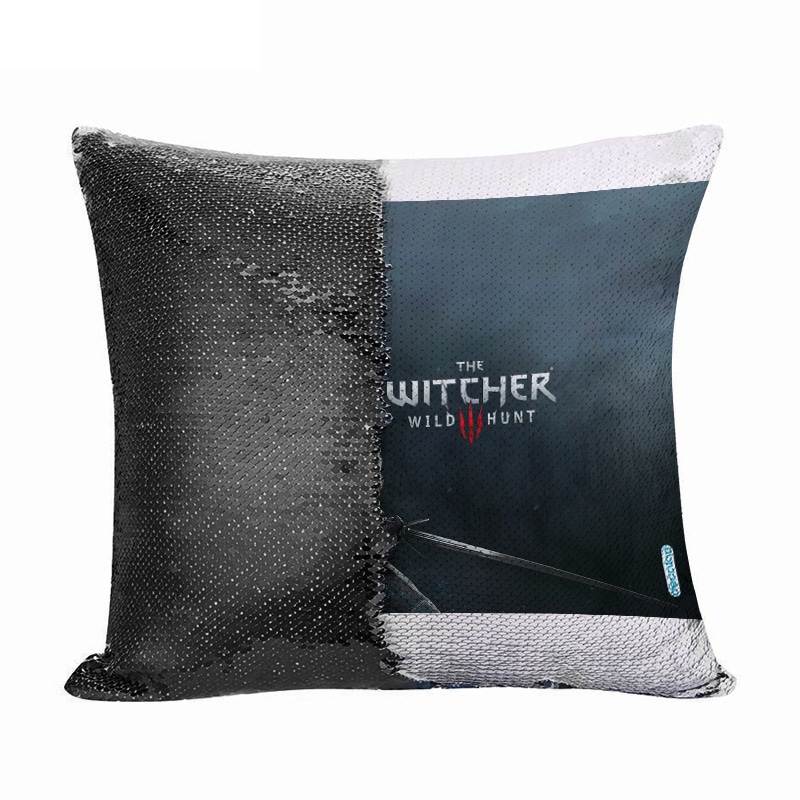 مخدة سحرية مع الحشوة لون اسود بتصميم قوة جيرالت من ريفي ذا ويتشر 3 وايلد هانت مخدة سحرية مع الحشوة لون اسود بتصميم قوة جيرالت من ريفي ذا ويتشر 3 وايلد هانت