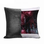 مخدة سحرية مع الحشوة لون اسود بتصميم كارنج سبايدر مان