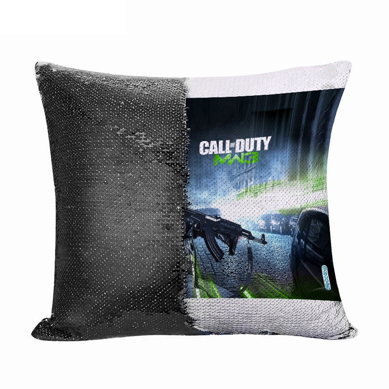 مخدة سحرية مع الحشوة لون اسود بتصميم كول أوف ديوتي مودرن وورفير 3 مخدة سحرية مع الحشوة لون اسود بتصميم كول أوف ديوتي مودرن وورفير 3