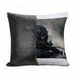 مخدة سحرية مع الحشوة لون اسود بتصميم  لعبة ديث ستراندنغ