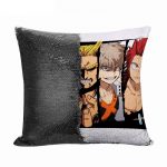 مخدة سحرية مع الحشوة لون اسود بتصميم ميدوريا وباكوغو واوول مايت