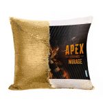 مخدة سحرية مع الحشوة لون ذهبي بتصميم أبيكس ليجندز ميراج